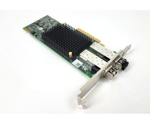 RXNT1 Dell 16GB Emulex Lpe31002-m6-d 2-Port FC Plug-In Card HBA